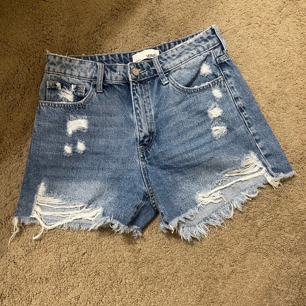 Vervet Blue Distressed Denim Size M